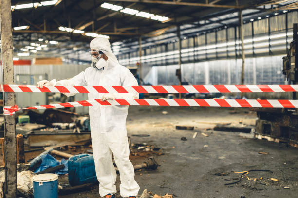 Professional Biohazard technician working in Paoli, PA